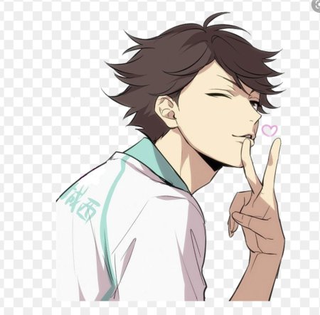 Аниме волейбол Оикава