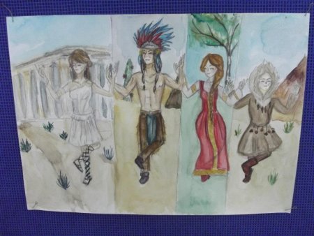 Детские рисунки на тему толерантность