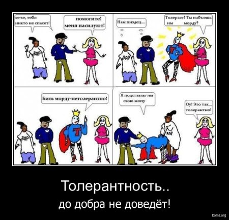 Толерантность прикол