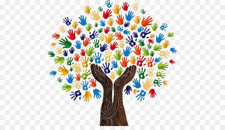 Дерево с ладошками