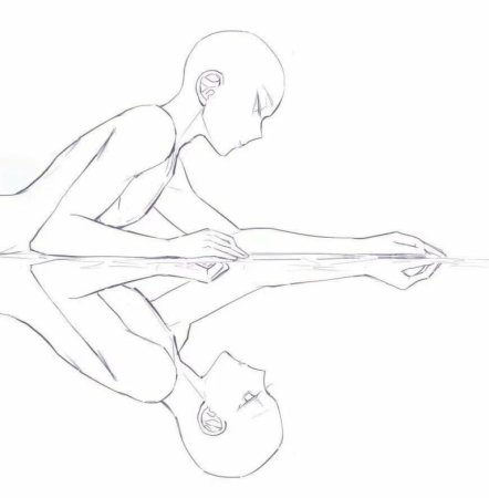 Человеческие позы для рисования