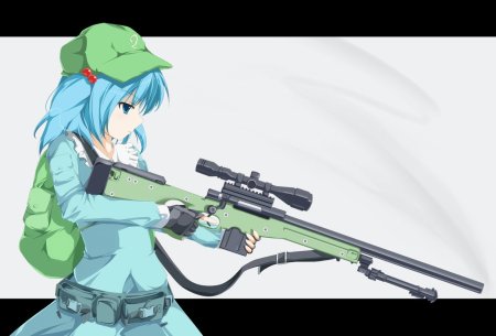 Девушка с AWP