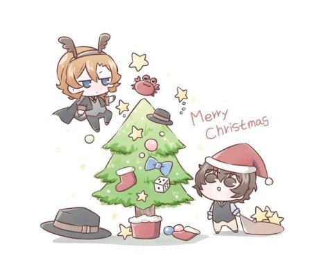 Великий из бродячих псов Чиби новый год