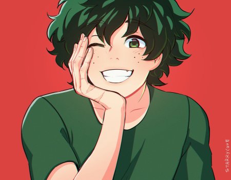 Мидория Изуку арт