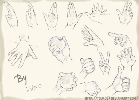 Человек машет рукой реф