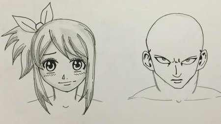 Рисование людей карандашом аниме