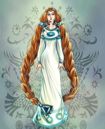 Василиса Микулишна косы