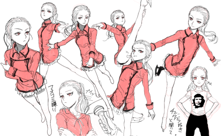 Юлия Липницкая фигуристка аниме