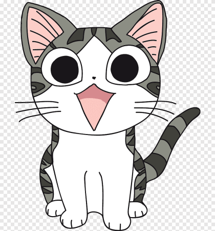 Аниме котёнок Чии
