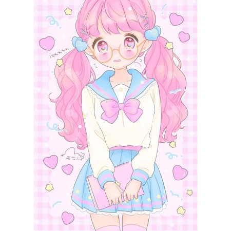 Аниме в пастельных тонах