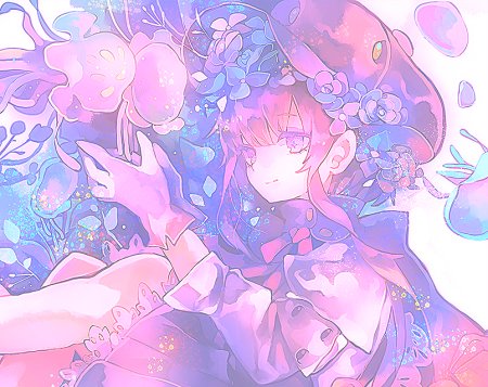 Арты в розовых тонах