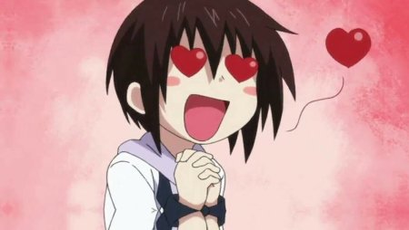 Влюбленные глаза аниме