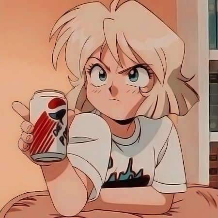 Эстетика старых аниме