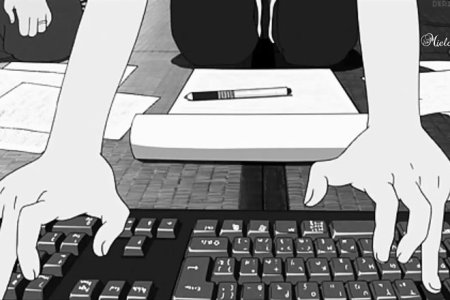 Печатание на клавиатуре гифка