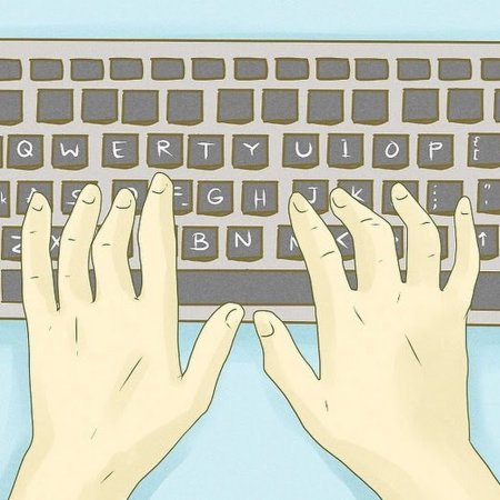 Клавиатура для пальцев