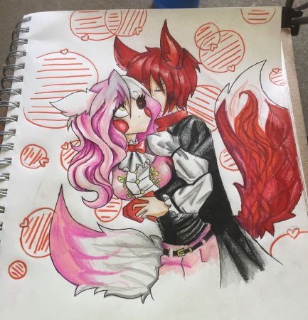 Mangle x Foxy аниме