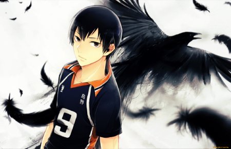 Аниме волейбол Кагеяма