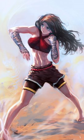 Муай Тай аниме