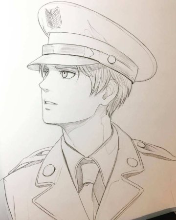 Военный для срисовки