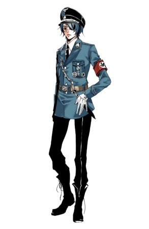 Военный арт в полный рост