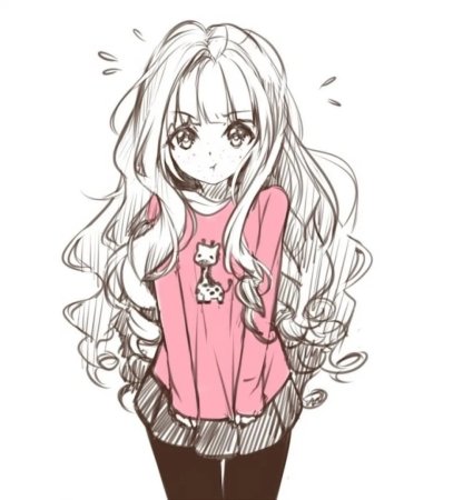 Аниме для срисовки