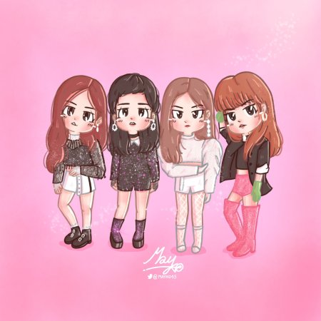 BLACKPINK Art Чиби
