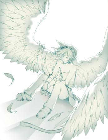 Аниме парни ангелы