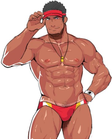 Джо Суонсон bara muscle