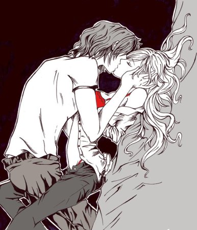 Страстные аниме пары