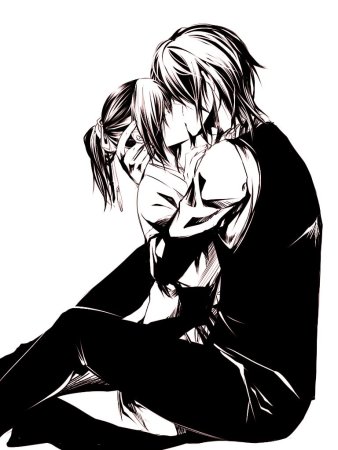 Аниме поцелуй