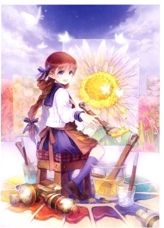 Аниме художница