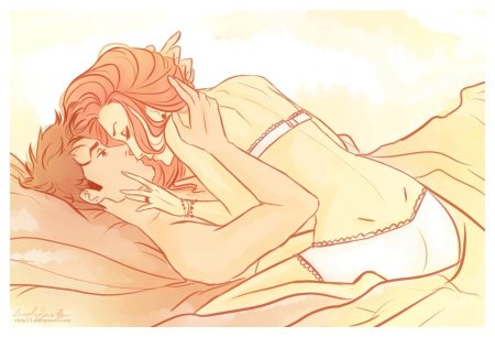 Утренний поцелуй аниме