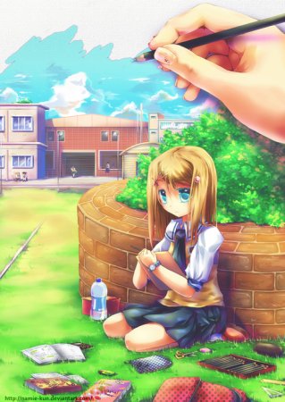 Аниме художница