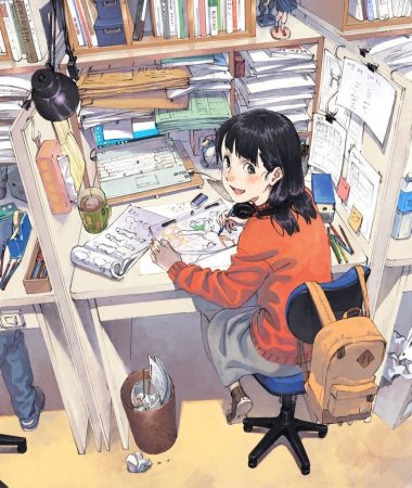 Картины в стиле аниме