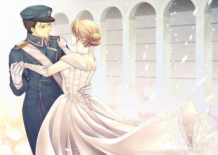 Риза Хоукай и Рой Мустанг свадьба
