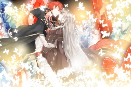 Беатриче и Данте из аниме