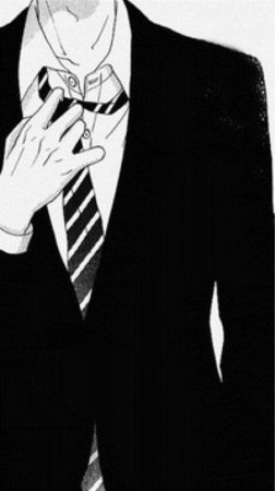 Парень в галстуке арт