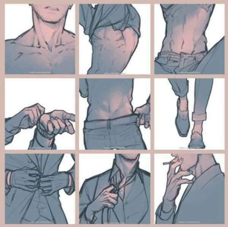 Позы для рисования шибари