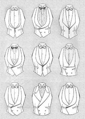 Складки на жилете референс