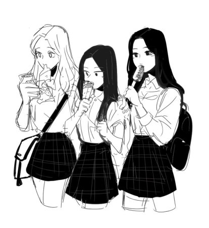 Подруги для рисования