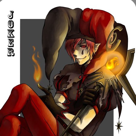 Арлекин аниме темный