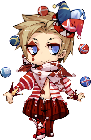 Аниме клоун