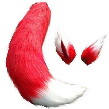 Хвост лисы и уши для гачи