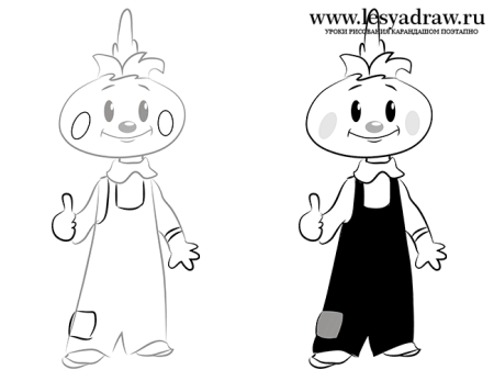 Чиполлино мультфильм персонажи