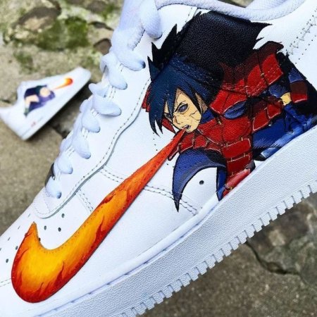 Nike Air Force кастом Наруто
