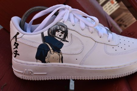 Nike Air Force кастом Наруто