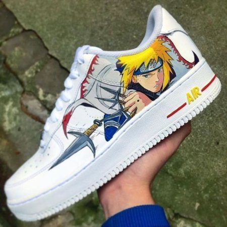 Nike Air Force 1 кастом Наруто
