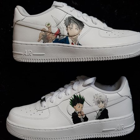 Nike Air Force кастом аниме