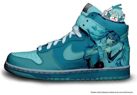 Nike Dunk аниме