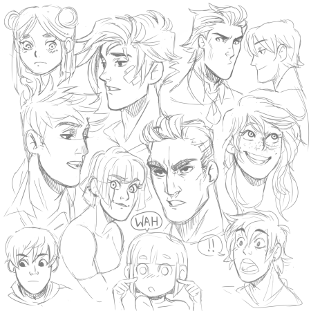 Идеи для рисования персонажей